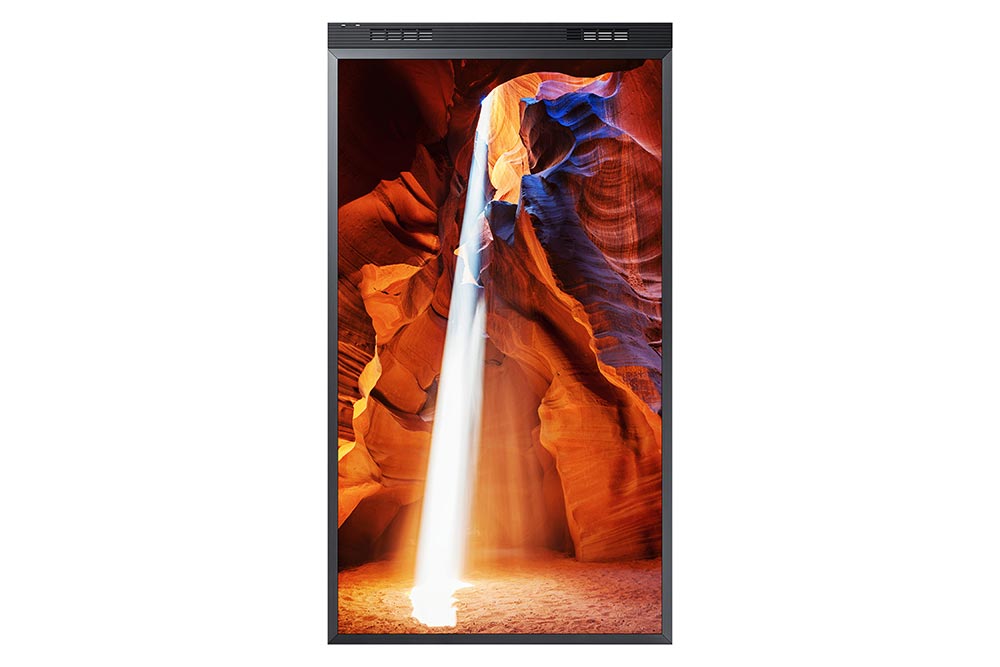 55 in. Bright Semi-Outdoor Smart Dual-Sided In-Window Signage Display