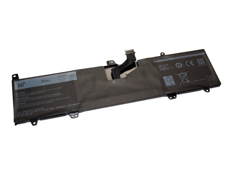 8NWF3-BTI 7.6V 4013mAh 32WHR Replacement Battery for Dell 8NWF3 PGYK5 0JV6J