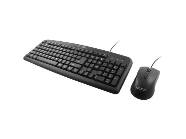 USB-A Wired Keyboard & Mouse Combination
