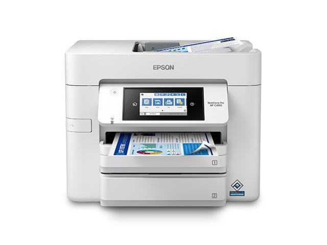 Picture of Epson C11CJ05205 Inkjet Multifunction Printer for Workforce Wf-C4810