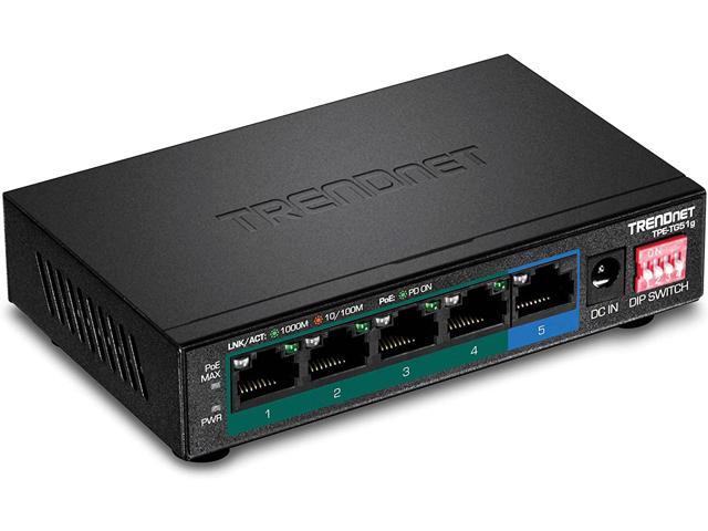 TPE-TG51G 5-Port Gigabit PoE Plus Switch