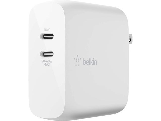 Picture of Belkin WCH011DQWH 45 watt Dual USB-C Wall Charger