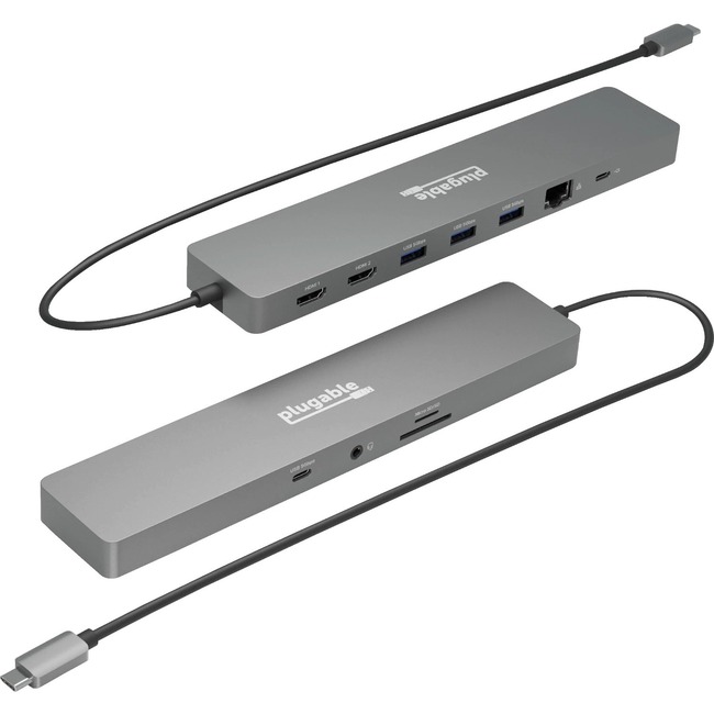 Plugable Technologies USBC-11IN1E USB-C 11-IN-1 Hub with Ethernet