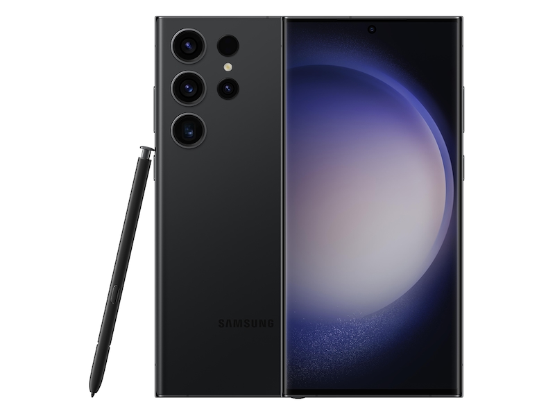 Picture of Samsung SM-S918UZKAXAA Galaxy S23 Ultra 256GB Unlocked Phone, Phantom Black