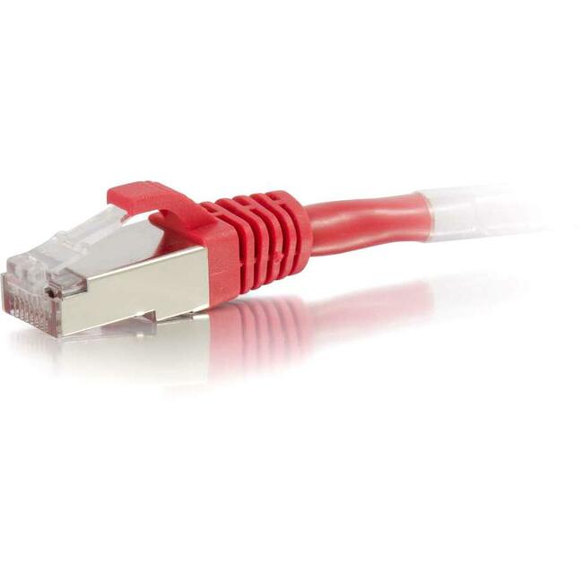 6 ft. Cat6 Snagless Shielded Network Patch Cable, Red