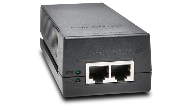 Global Multi-Gigabit PoE Plus Injector - 802.3AT, Black