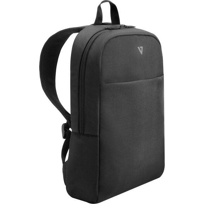 Picture of V7 CBK16-BLK 16 in. Essential Water Resistant Backpack