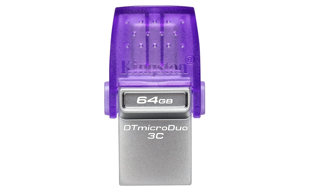 DTDUO3CG3-64GB DataTraveler microDuo 3C USB Flash Drive