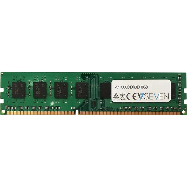 1600DDR3D-8GB-U 8GB 1600Mhz DIMM DDR3 SDRAM Memory Module -  V7, V71600DDR3D-8GB-U