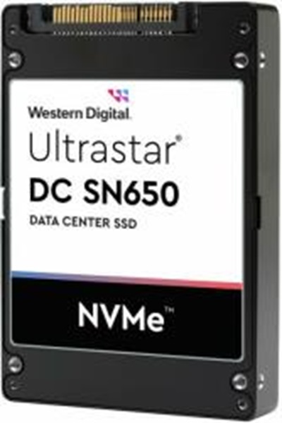 Picture of HGST 0TS2375 Ultrastar SN650 15.36TB NVMe PCIe4 U.3 15 mm ISE 1DWPD Solid State Drive