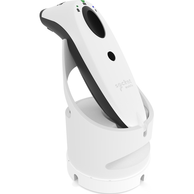 CX3990-3047 SocketScan S720, Linear Barcode Plus QR Code Reader, White & White Dock