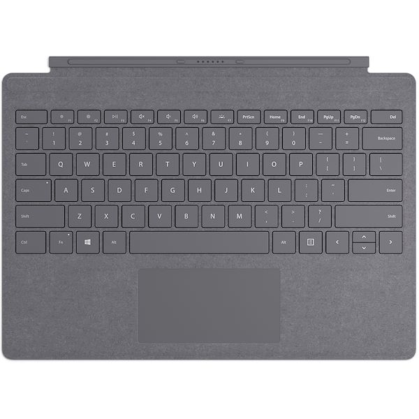 Picture of Microsoft Surface FFQ-00141 Signature Keyboard Cover & Case&#44; Light Charcoal
