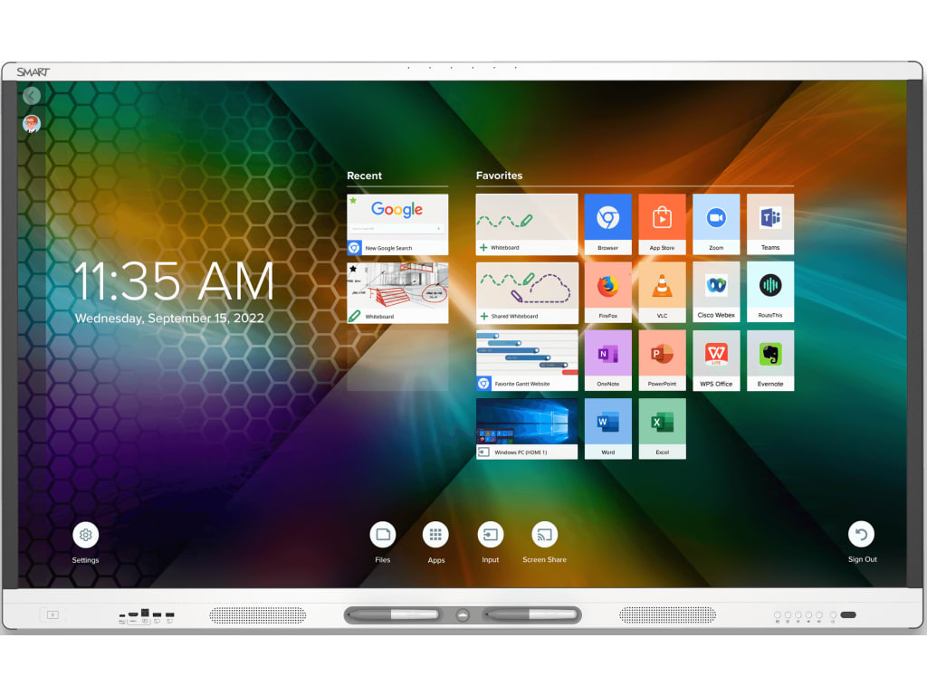 Picture of Smart SBID-MX286-V4 86 in. Interactive Display with iQ&#44; 16-9 Aspect Ratio&#44; 60 Hz Refresh Rate