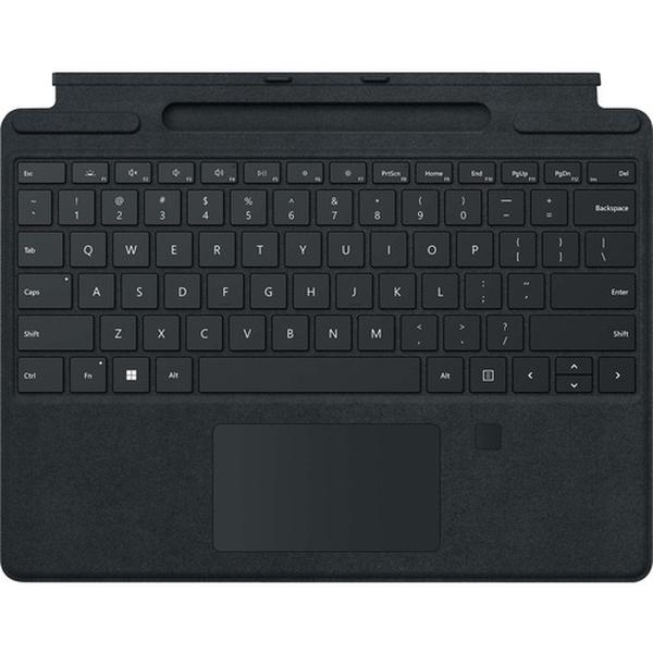 Picture of Microsoft Surface 8XG-00001 Microsoft Signature Keyboard & Cover Case for 13 in. Pro 8&#44; Surface Pro X Tablet&#44; Black
