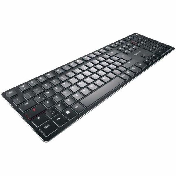 Picture of Cherry G8U-27000LTBUS-2 Ultra Slim Wireless Mechanical Keyboard - Multi Device Function&#44; MX Ultra-low Profile Switches