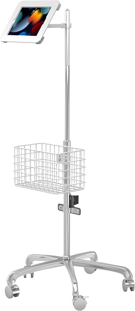 Picture of CTA Digital PAD-MCRFS Medical Rolling Cart with Articulating Arm for iPad 10.2 Series&#44; iPad Air 3 & iPad Pro 10.5