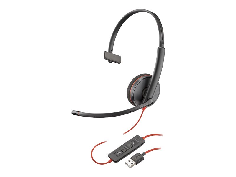 Picture of HP 80S01AA Poly Blackwire 3210 Headset