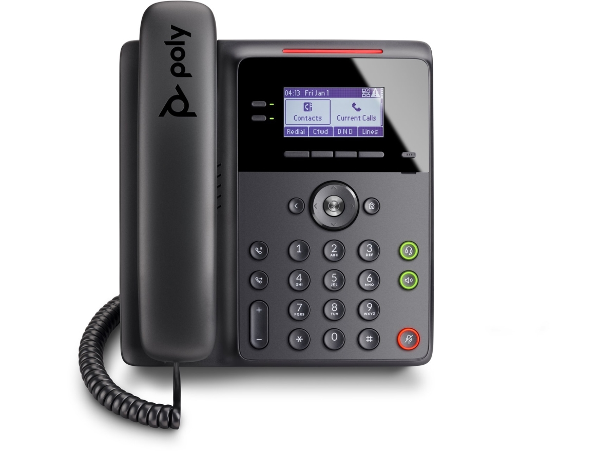 Picture of HP 82M84AA Poly Edge B30 PoE-Enabled IP Phone&#44; Black