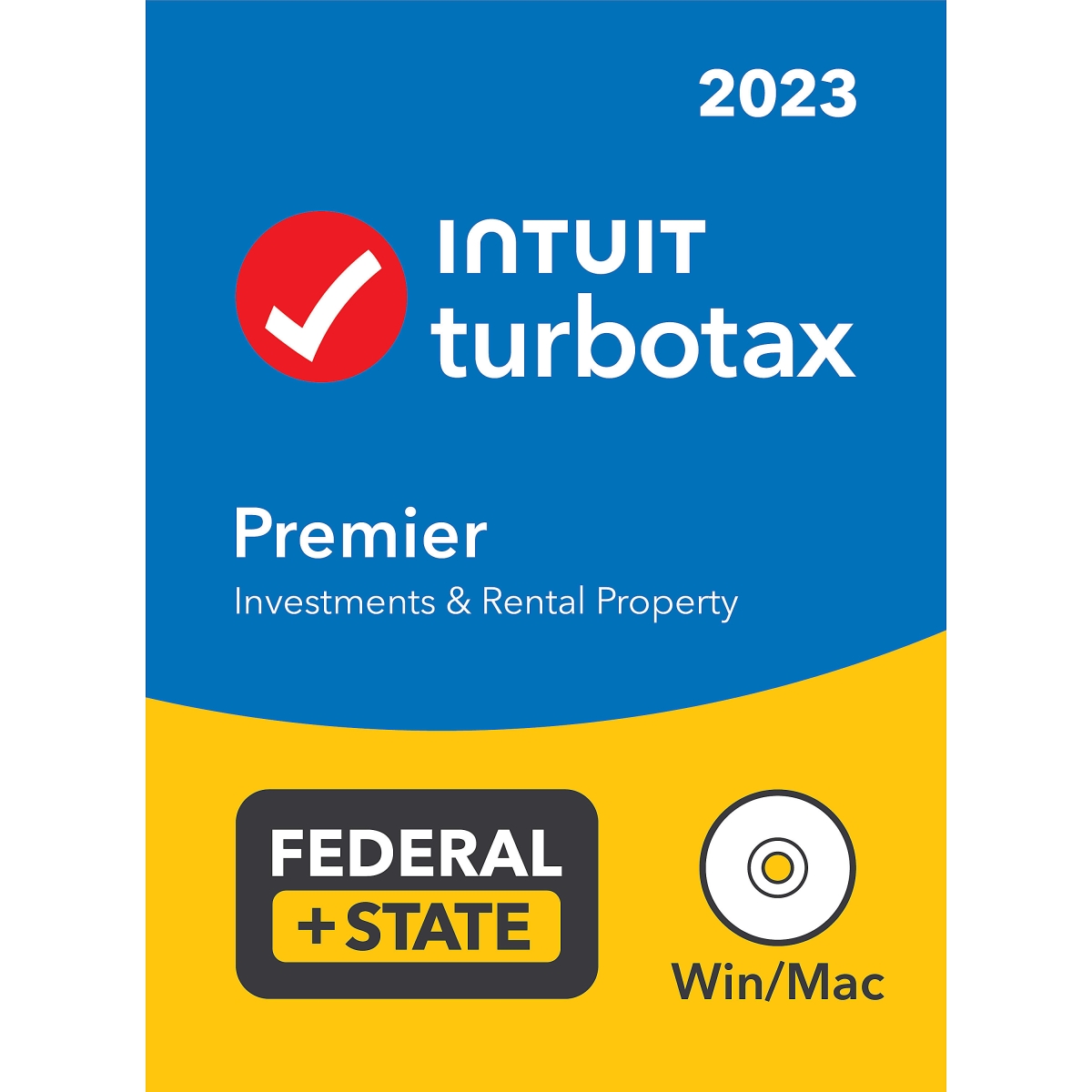Picture of Intuit 5102413 TurboTax Premier 2023 Federal Software DVD Package