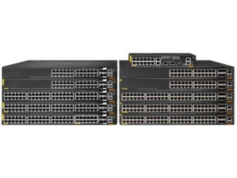 R8Q72A-ABA 139W US EN PL-WB Ethernet Switch, Black & Gray