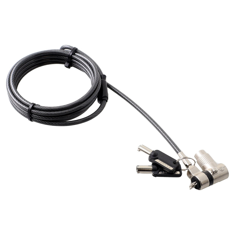 Universal 3-in-1 Keyed Cable Lock Head