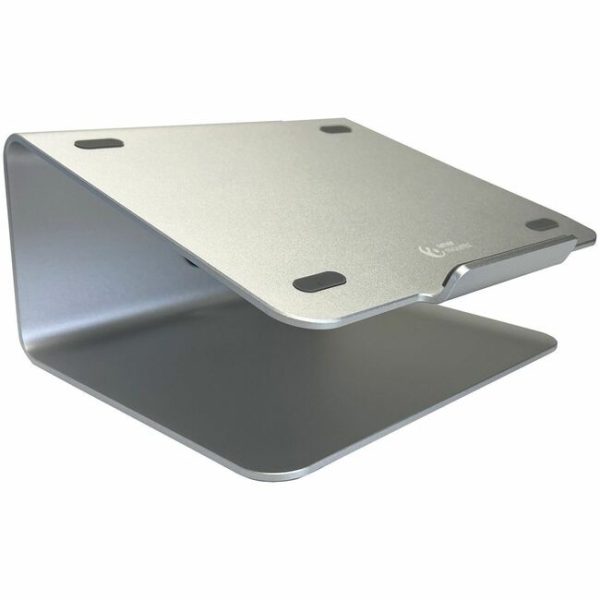 Picture of Amer Networks AMRNS04 9 x 9 in. Aluminum Rotating Laptop Stand for 17 in. Laptops&#44; Silver