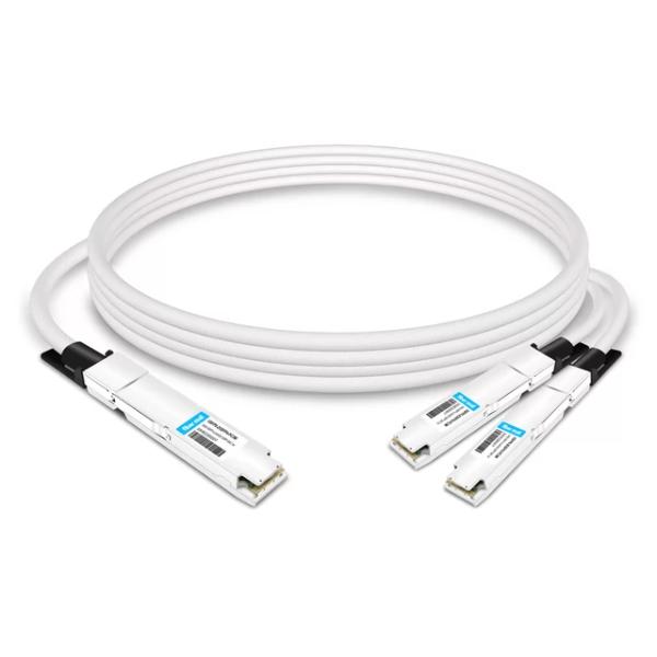 MCP7Y00-N003 InfiniBand NDR OSFP to 2xOSFP 3 Meter Splitter Direct Attach Copper Cable
