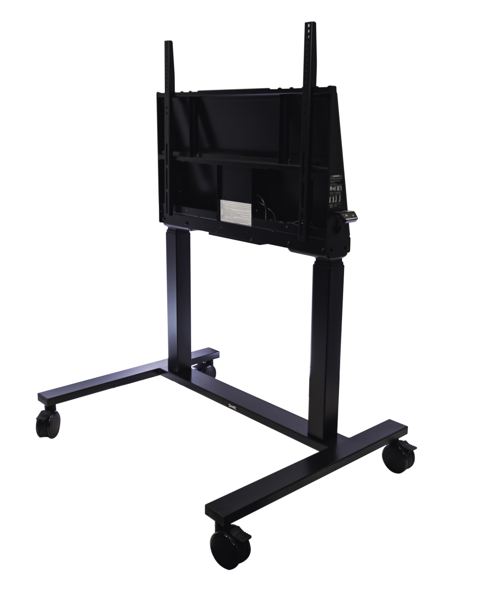 FSE-520-B Height-adjustable Floor Stand for 55 in. to 86 in. Interactive Display - Black