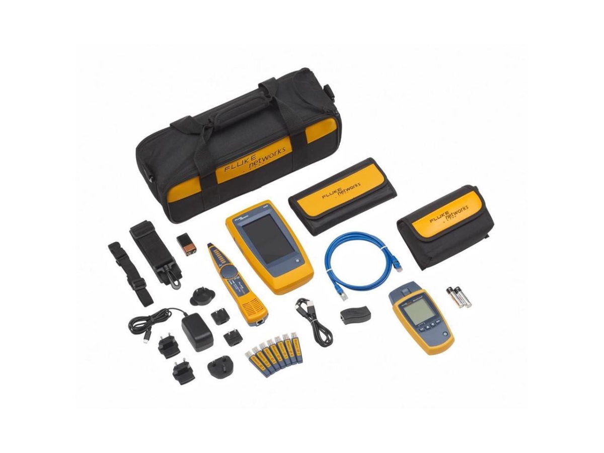 Fluke Electronics LIQ-KIT-MS2-100 LinkIQ Installation & Testing Kit with MS2-100 Cable Verifier