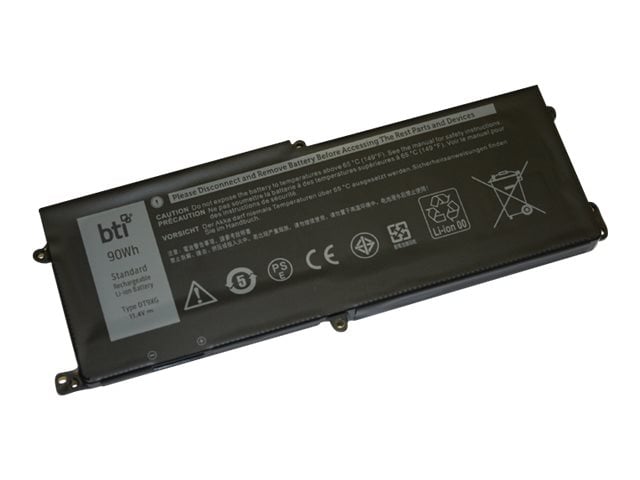 Picture of Battery Technology DT9XG-BTI 51M R1 R2 9-Cell Alienware Area Li-Poly Notebook Battery