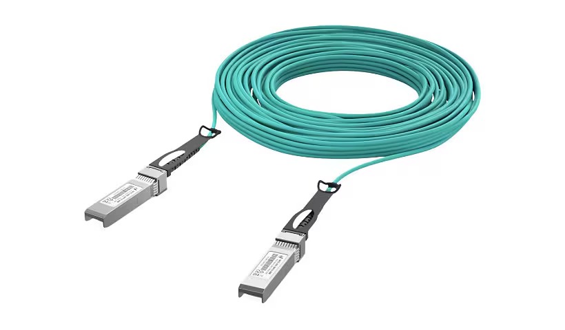 Picture of Ubiquiti UACC-AOC-SFP10-30M 10 Gbps Max Throughput Rate Direct Attach Cable