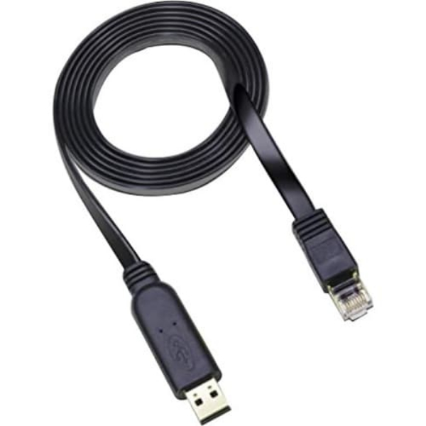 R8Z87A USB-A To RJ45 PIN3TX-6RX Network Cable - Black