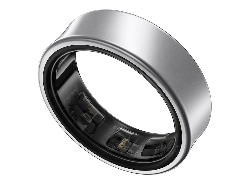Picture of Samsung - Mobile Accessories SM-Q509NZSAXAR Titanium Silver Android Only Smart Ring - Size 9
