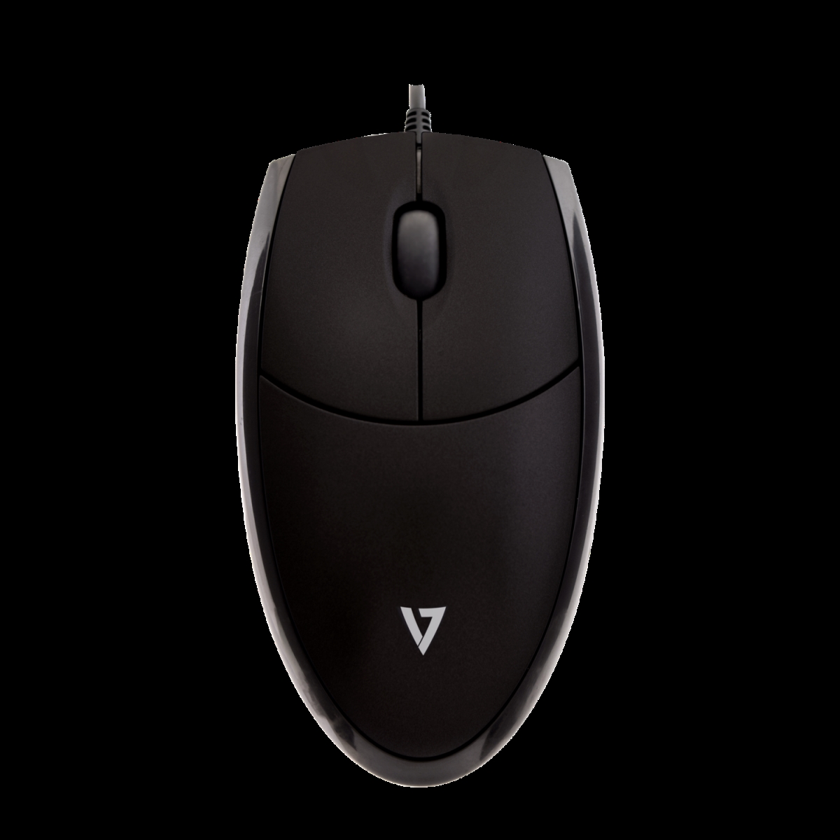 Picture of V7 MV3000010-BLK-5E 3 Button Wheel 1000 DPI USB Optical Mouse&#44; Black