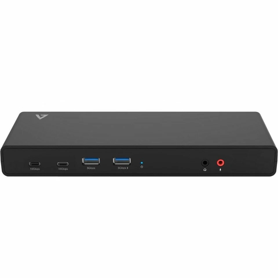Picture of V7 UCDDS2 100W Pd 2x HDMI 2x Displayport GB RJ45 Displaylink Universal Docking Station