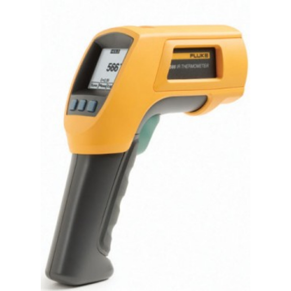 Picture of Fluke FLUKE-566 Infrared & Contact Thermometer&#44; Yellow