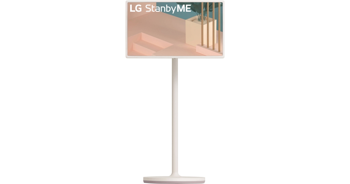 Picture of LG 27ART10AKPL Touch Screen Full HD HDR Smart LED Rollable Wireless TV with 3 Hour Battery