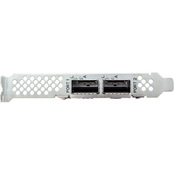Picture of ATTO FFRM-N412-DA0 Fast Frame N412 Dual-Channel 100 Gbs PCIe 4.0 x16 Smart NIC Low Profile Module