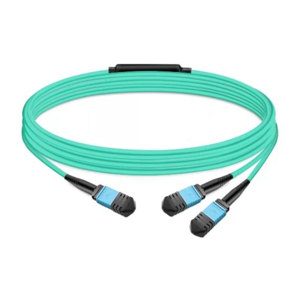Picture of NVIDIA - Networking MFP7E20-N010 MPO12 APC to 2XMPO12 APC Passive Splitter Fiber Cable