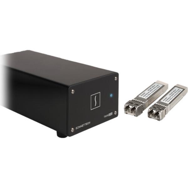 Picture of Sonnet Technologies TWIN25G-TB Twin25G Dual 25G SFP28 to Thunderbolt 3 Adapter