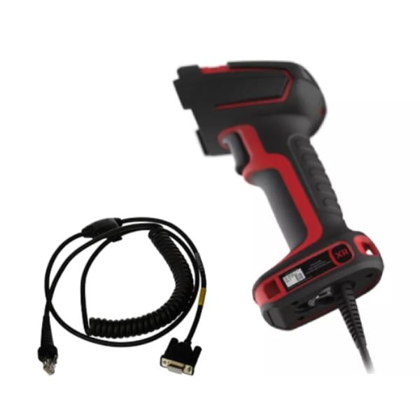 Honeywell Scanning 2100IXR-3SERN Rugged 1D-2D Flexrange Vibrator Scanner, Red