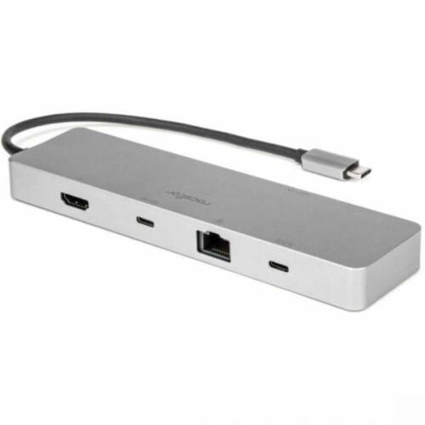 PREMIUM USB-C 6-IN-1 DUAL DISPLAY MULTIPORT - USB C TO HDMI 8K@30HZ, USB-C 3.2 1