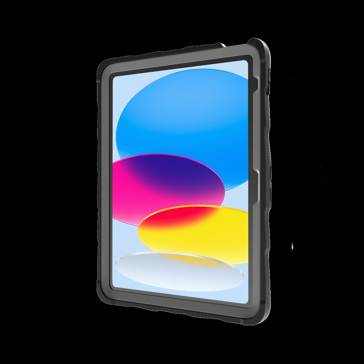Picture of Gumdrop Cases 01A004 Droptech Clear for iPad 10th Gen - Black