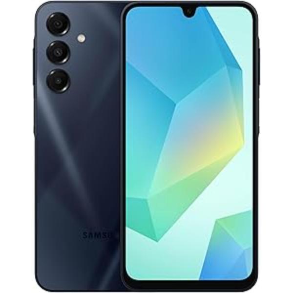 SM-A166UZKAXAA 6.7 in. 128GB Galaxy A16 5G 2025 Android Smartphone, Blue Black