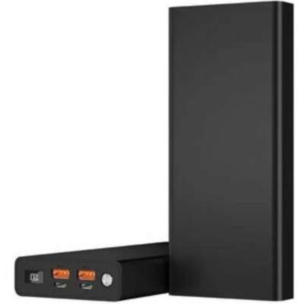 Picture of 4XEM 4XWTP103 30000 MAh 100W PD 2x USB A & C PD Power Bank&#44; Black
