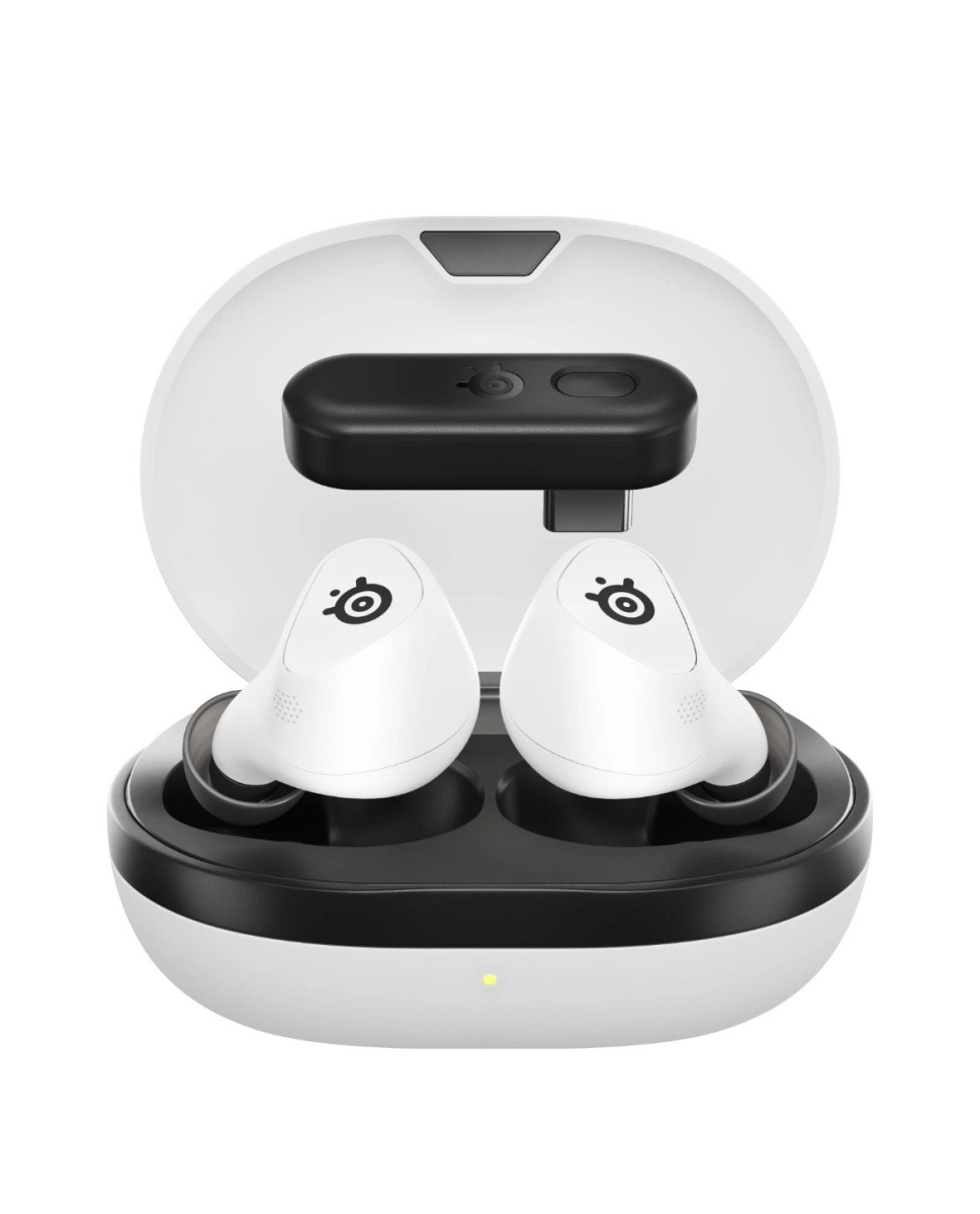 Picture of Steelseries 61708 True Wireless Noise Cancelling Arctis Gamebuds - White