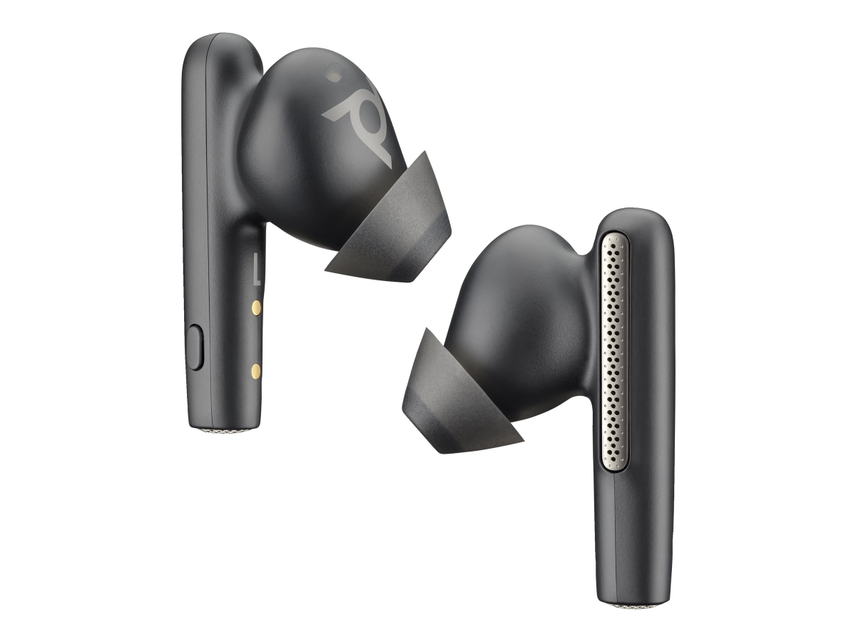 Picture of HP 8L5A6AA Voyager Free 60 60-Plus Earbuds - Black - 2 Piece