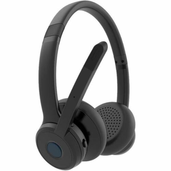 Picture of 4XEM 4XWLHSM107 32.8 ft. Bluetooth Wireless Office Dual Speaker Headset - Stereo - 20 Hz to 20 kHz - Over-the-Ear - Over-the-Head&#44; Black