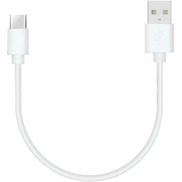 Picture of 4XEM 4XUSBAUSBC30CMW 1 ft. USB-A to USB-C Power Delivery Cable - USB & USB-C Data Transfer Cable for Notebook - Tablet - Smartphone - Desktop PC&#44; White
