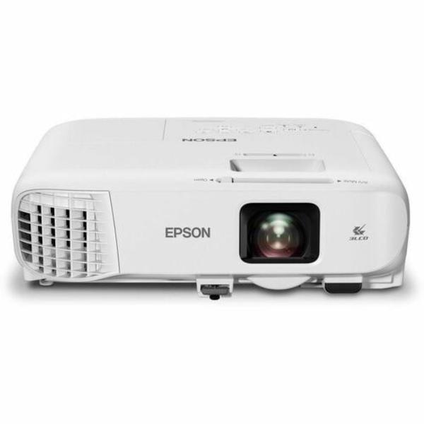 Picture of Epson - Projectors V11HB60020 4100L1080P PowerLite 994F 3LCD Projector - Full HD 1080p - 4100 Lumens - 16-10 - HDMI - USB - Wireless - Ceiling Mountable&#44; White
